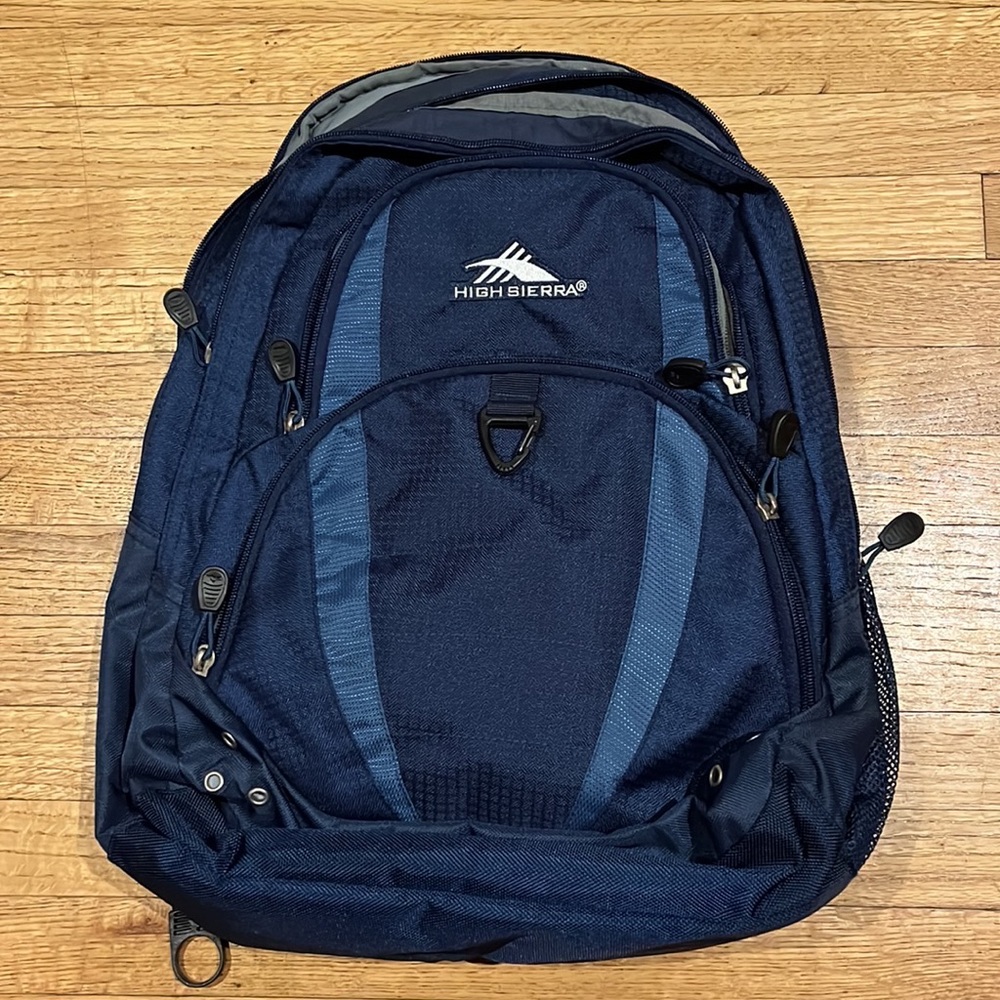 Blue High Sierra Backpack